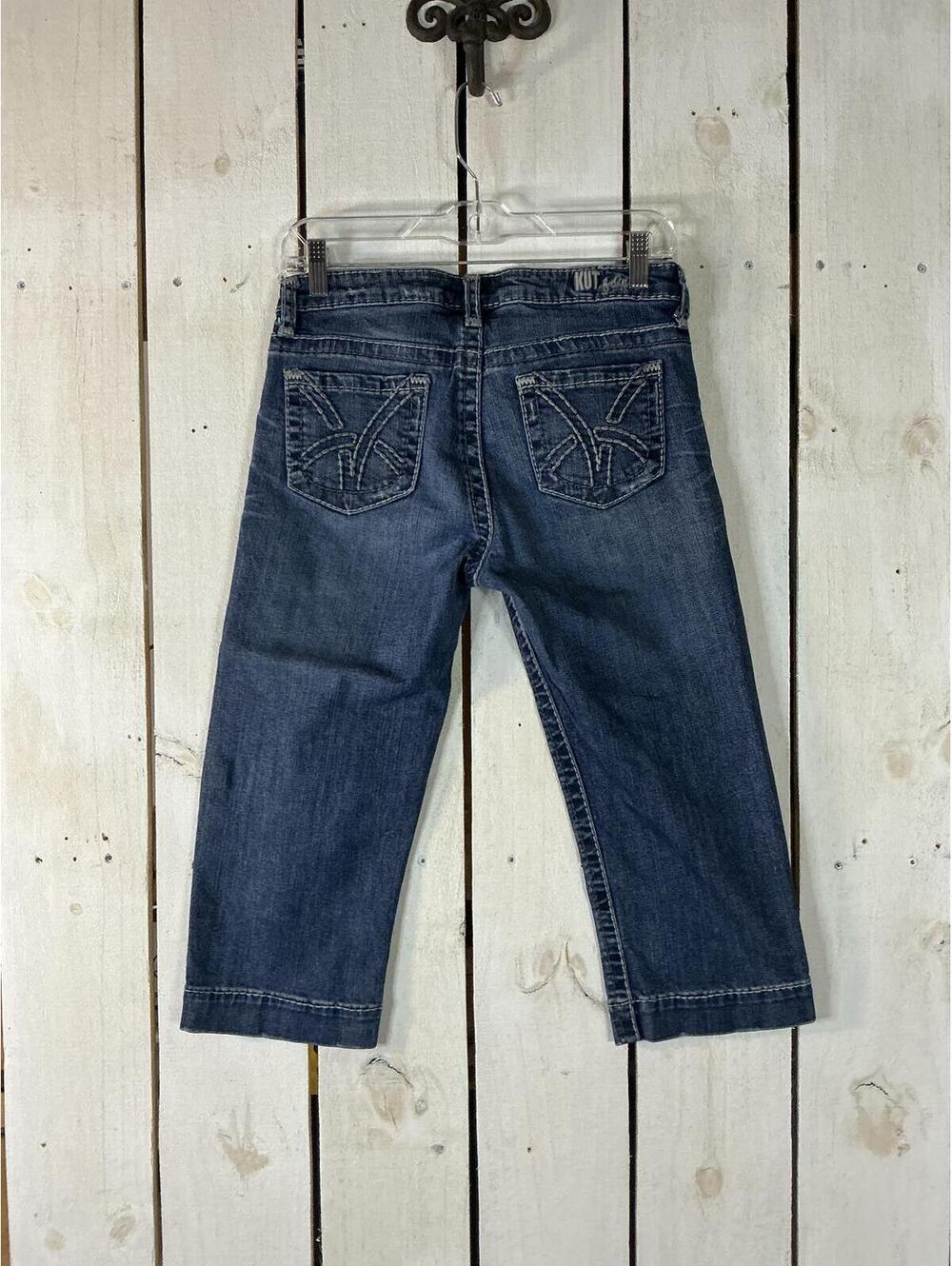 KUT From The Kloth Blue Denim Capri Jeans - Picture 2 of 4
